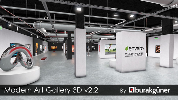 Modern Art Gallery 3D v2.2
