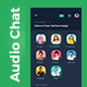 2 App| Social Networking App UI Kit | Audio Chat App UI Kit| Conference Room App UI Kit | ClubRoom