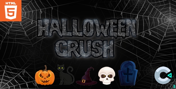Halloween Crush - HTML5 - Casual Game