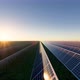 3d loop of solar farm or power plant in aerial view. - VideoHive Item for Sale
