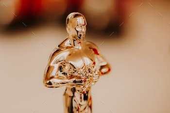  for victory and success. Academy reward. Hollywood. Prize