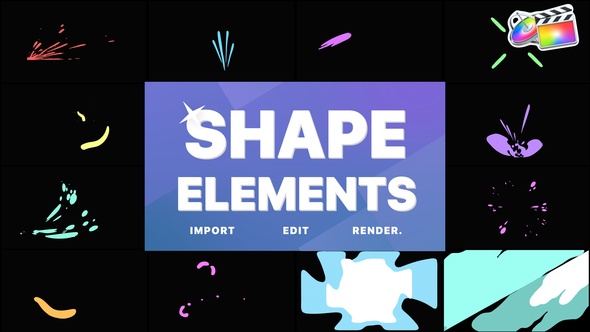 Shapes Elements | FCPX alt