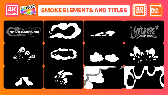 Smoke Pack And Titles | FCPX alt