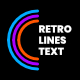 Retro Lines Text Lower Thirds - VideoHive Item for Sale