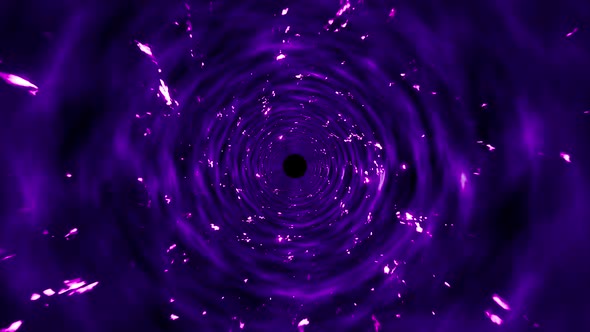 Vacuum Suction Power of Purple Space Hole