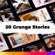 20 Urban Grunge Instagram Stories Reels - VideoHive Item for Sale