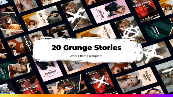 20 Urban Grunge Instagram Stories Reels