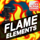 Flame Elements | Motion Graphics - VideoHive Item for Sale