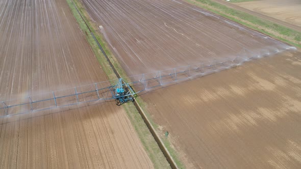 Irrigation System on Agricultural Land