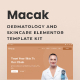 Macak - Dermatology Clinic Elementor Template Kit - ThemeForest Item for Sale