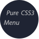Pure CSS3 Menu  - CodeCanyon Item for Sale