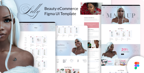 Lolly - Beauty eCommerce Figma UI Template