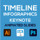 Timeline Animated Infographics - GraphicRiver Item for Sale