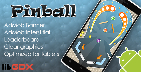 Pinball with AdMob and Leaderboard