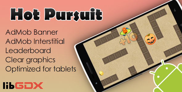 Hot Pursuit with AdMob and Leaderboard