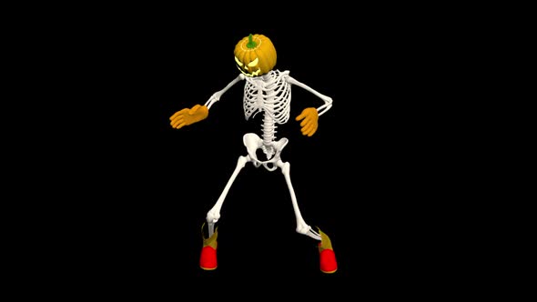 Halloween Skeleton Dance