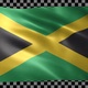 Jamaica waving flag looped - VideoHive Item for Sale