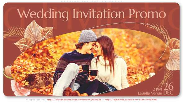 Wedding Invitation Promo