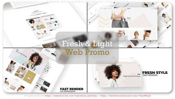 Fresh and Light Website Promotion alt