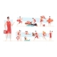 Beach Lifeguards - GraphicRiver Item for Sale