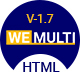 Wemulti - Multipurpose HTML Template - ThemeForest Item for Sale
