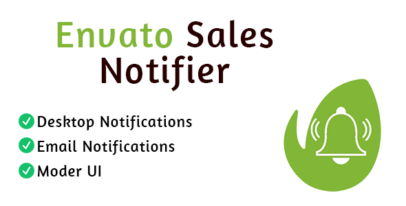 Envato Sales Notifier