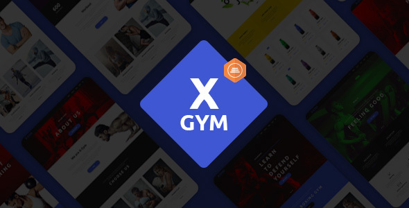 X-Gym - Fitness & Sports WordPress Theme