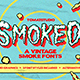 Vintage Smoke Fonts - GraphicRiver Item for Sale