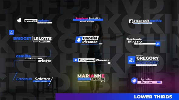 Creative Minimal Lower Thirds alt