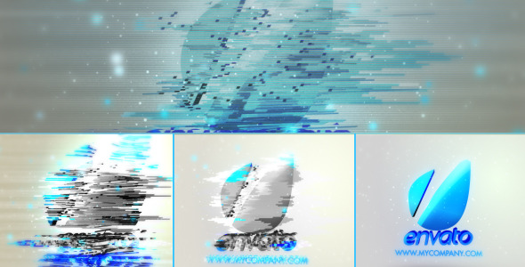 Bad Signal 3D Shattered Logo