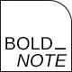 Boldnote - Portfolio and Agency Theme - ThemeForest Item for Sale