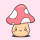 Kawaii Mushroom - GraphicRiver Item for Sale
