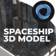 Spaceship 3d Model  l  Space Craft Travelling - 3DOcean Item for Sale