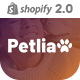 Petlia - Pet Shop & Pet Accessories Responsive Shopify Theme - ThemeForest Item for Sale