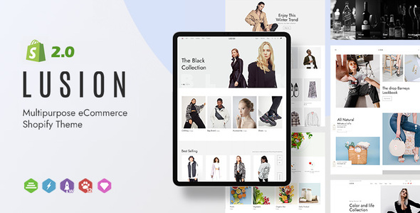 Lusion - Tema multipropósito de Shopify para comercio electrónico