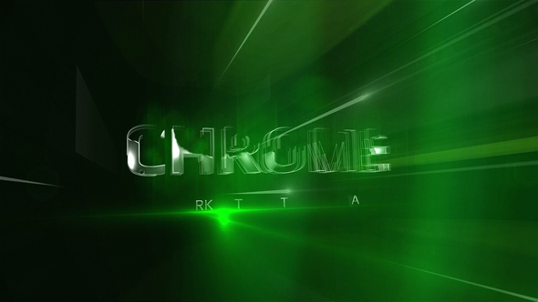 Light Stream Chrome Logo For Premiere Pro