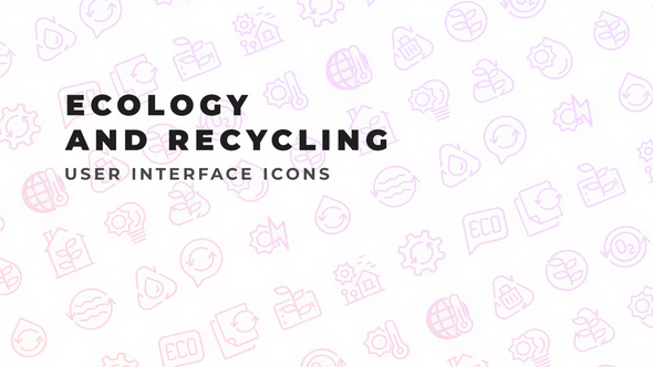 Energy & Renewable - User Interface Icons