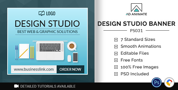 Professional Services | Design Studio Banner (Ps031)