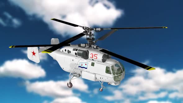 Kamov Ka-27 Helicopter 