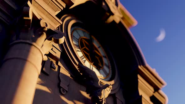 European style architectural bell tower