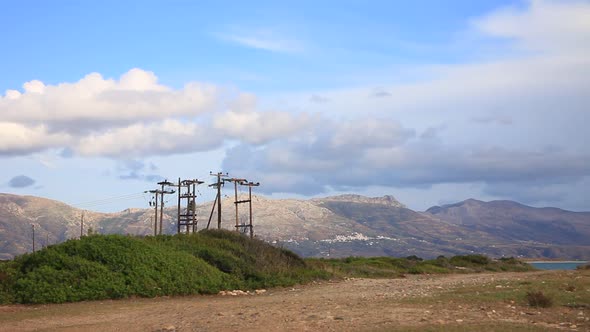  Power Lines  in Mountains