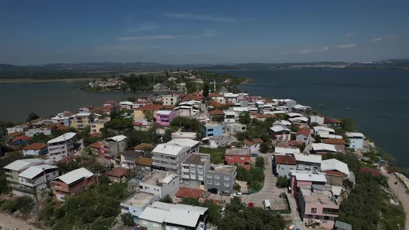 Aerial Island Village Bursa