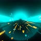 Seamlessly Looped Vj Abstract Trip In Colorful Endless Space Road Background - VideoHive Item for Sale