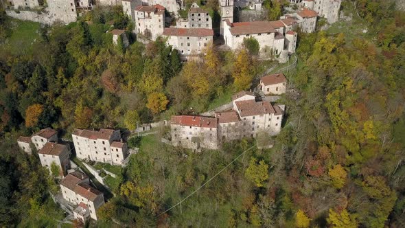 The old Town in the Mountains