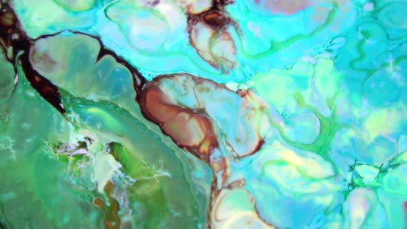 Color Explosion Abstract Art Painting  alt