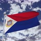 Sint Maarten Flag With Sky 4k - VideoHive Item for Sale