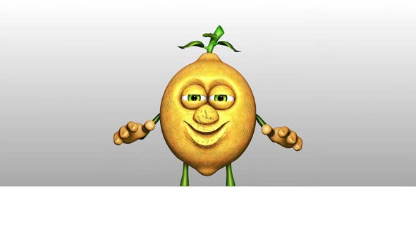 Lemons Promotion Ads  Looped Cartoon Animation alt
