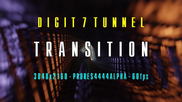 DIGIT 7 TRANSITION | UHD | 60FPS alt