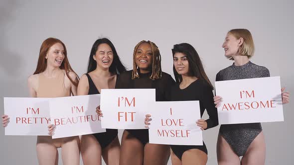 Diverse Models Are Confident in Their Beauty Enjoying Their Body Size and Type