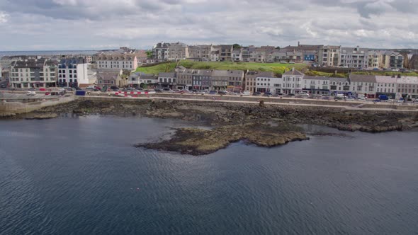 Portstewart town on the Causeway Coastal Route, Northern Ireland.